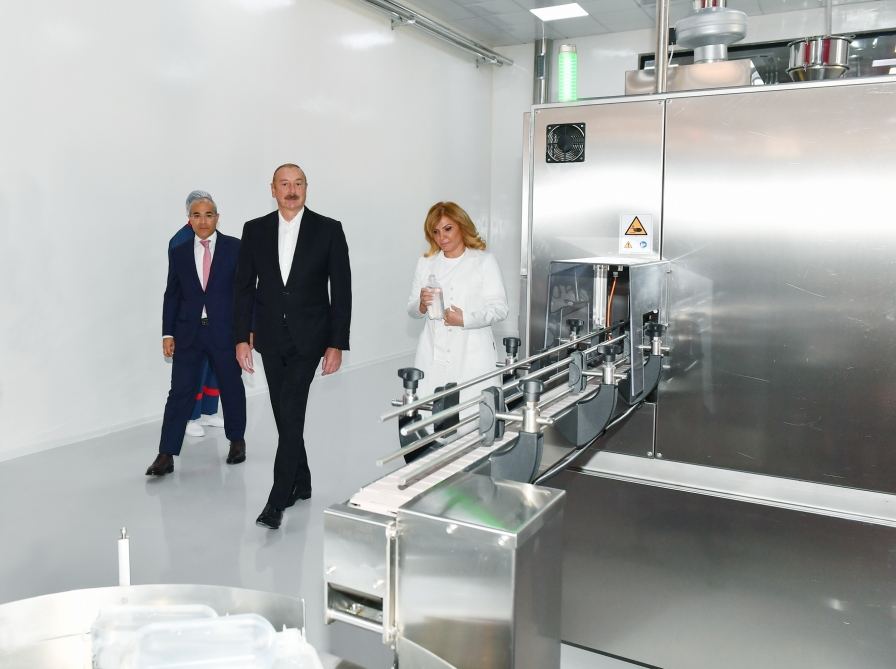 President Ilham Aliyev participates in opening of “Diamed” medicines manufacturing plant in Baku (PHOTO/VIDEO)