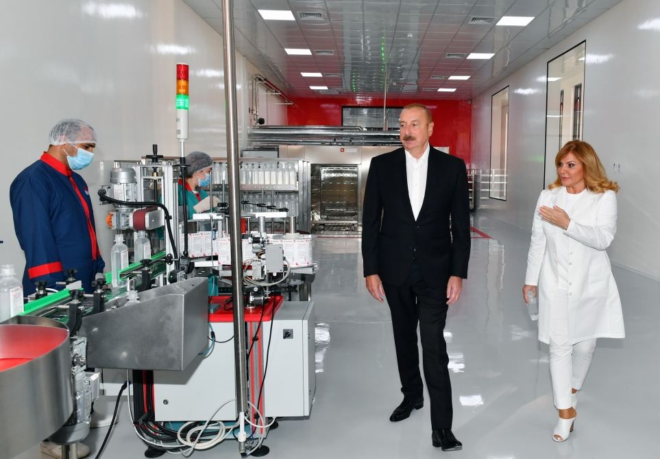 President Ilham Aliyev participates in opening of “Diamed” medicines manufacturing plant in Baku (PHOTO/VIDEO)