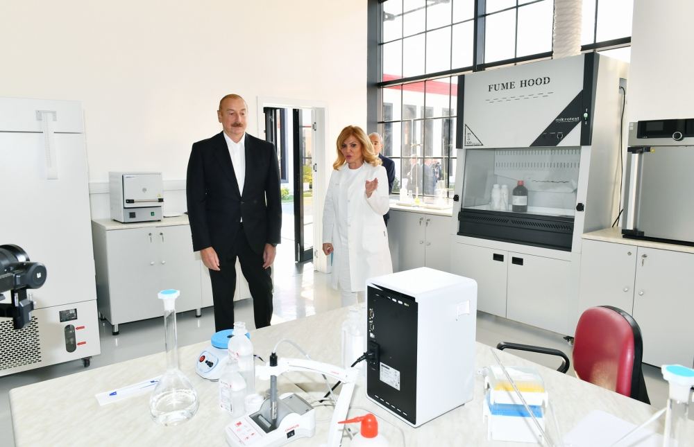 President Ilham Aliyev participates in opening of “Diamed” medicines manufacturing plant in Baku (PHOTO/VIDEO)