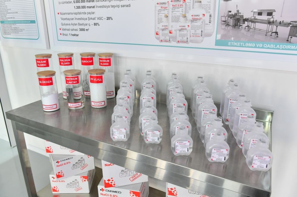President Ilham Aliyev participates in opening of “Diamed” medicines manufacturing plant in Baku (PHOTO/VIDEO)