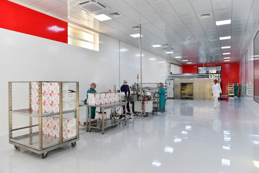 President Ilham Aliyev participates in opening of “Diamed” medicines manufacturing plant in Baku (PHOTO/VIDEO)