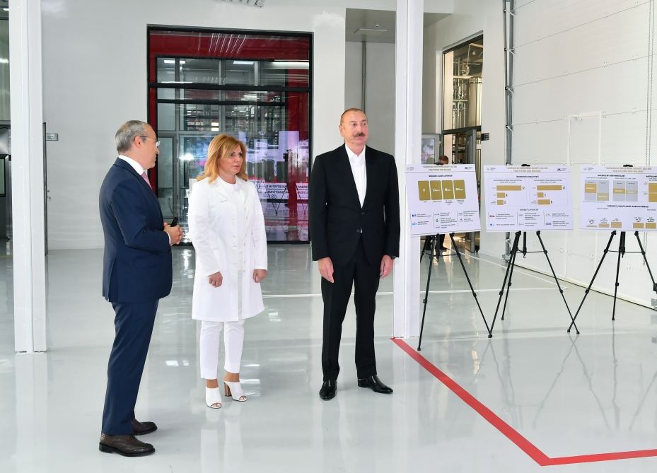 President Ilham Aliyev participates in opening of “Diamed” medicines manufacturing plant in Baku (PHOTO/VIDEO)