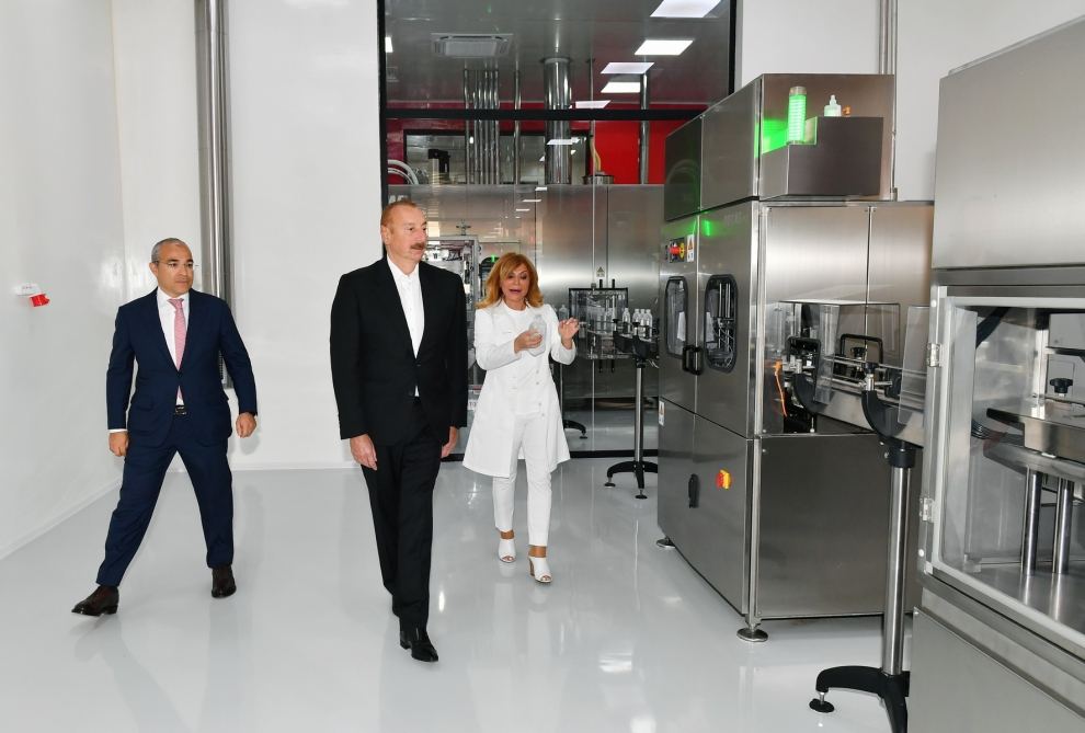 President Ilham Aliyev participates in opening of “Diamed” medicines manufacturing plant in Baku (PHOTO/VIDEO)