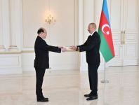 President Ilham Aliyev receives credentials of incoming ambassador of Democratic People's Republic of Korea (PHOTO/VIDEO)