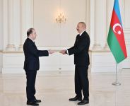 President Ilham Aliyev receives credentials of incoming ambassador of Tajikistan to Azerbaijan (PHOTO/VIDEO)