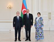 President Ilham Aliyev receives credentials of incoming ambassador of Tajikistan to Azerbaijan (PHOTO/VIDEO)