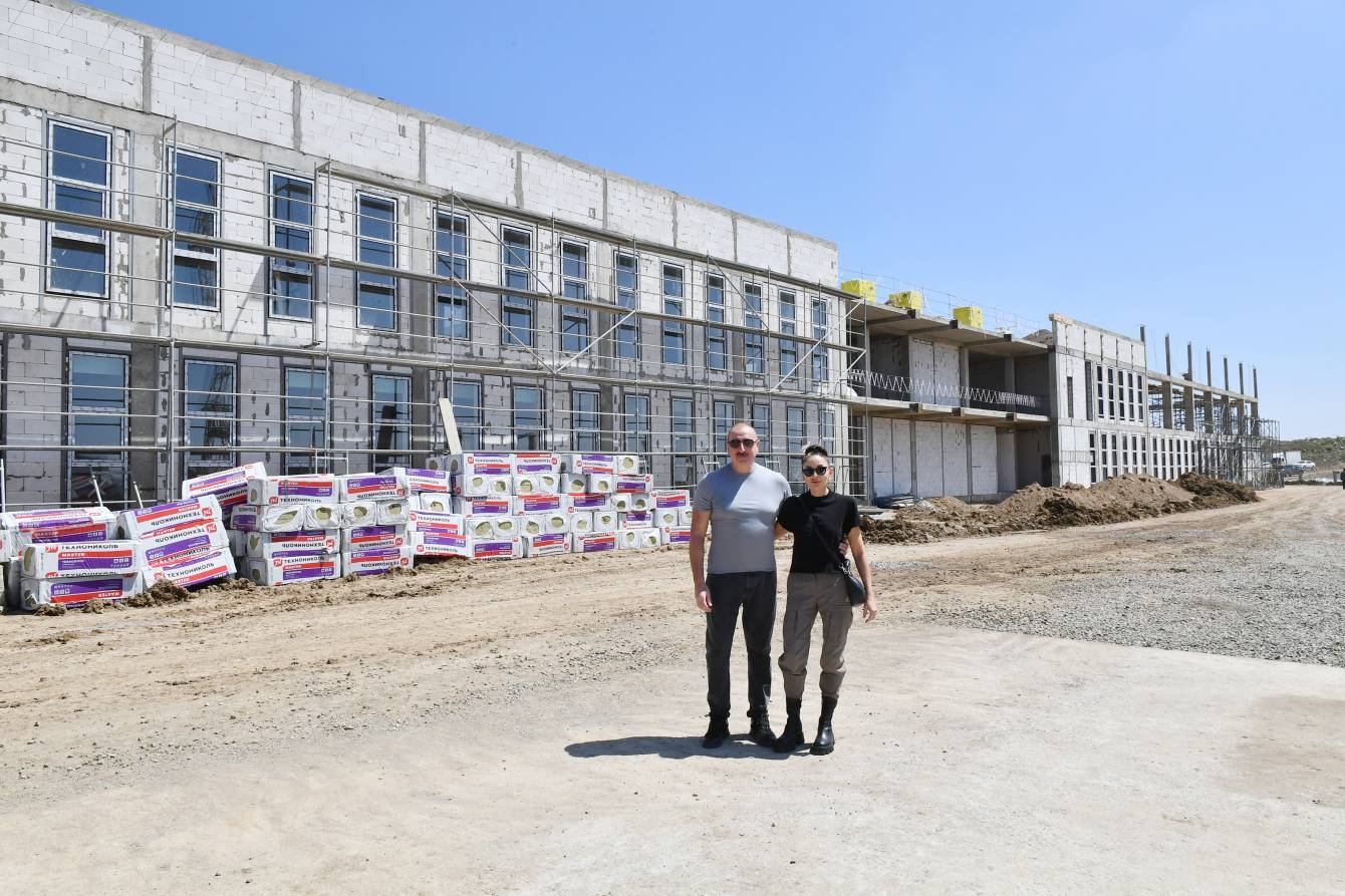 Azerbaijan completes construction work at school in Fuzuli with support of Uzbekistan (PHOTO)