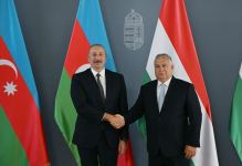 President Ilham Aliyev meets with Prime Minister of Hungary Viktor Orban in Budapest (PHOTO/VIDEO)