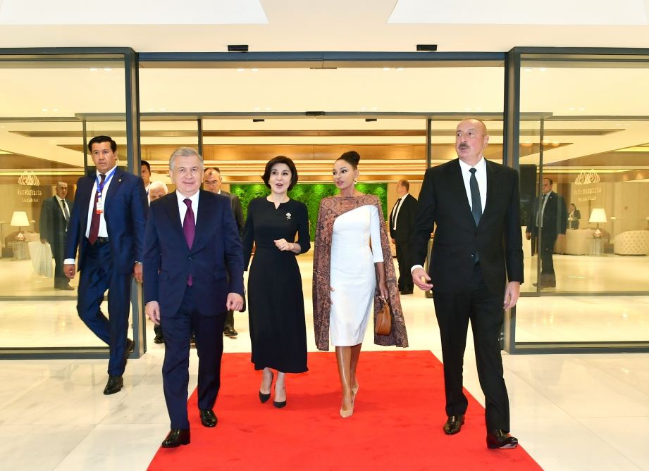 State reception hosted in honor of President of Uzbekistan Shavkat Mirziyoyev (PHOTO/VIDEO)