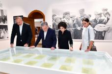 Presidents of Azerbaijan, Uzbekistan, First Ladies visit Shusha city (PHOTO)