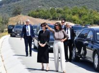 Presidents of Azerbaijan, Uzbekistan, First Ladies visit Shusha city (PHOTO)