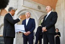 Presidents of Azerbaijan, Uzbekistan, First Ladies visit Shusha city (PHOTO)