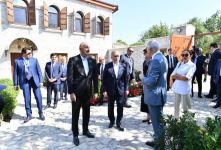 Presidents of Azerbaijan, Uzbekistan, First Ladies visit Shusha city (PHOTO)