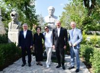 Presidents of Azerbaijan, Uzbekistan, First Ladies visit Shusha city (PHOTO)
