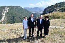 Presidents of Azerbaijan, Uzbekistan, First Ladies visit Shusha city (PHOTO)