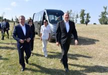 Presidents of Azerbaijan, Uzbekistan, First Ladies visit Shusha city (PHOTO)