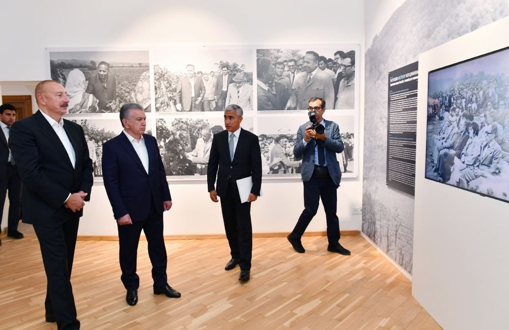 Presidents of Azerbaijan, Uzbekistan, First Ladies visit Shusha city (PHOTO)