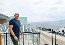 Президент Ильхам Алиев и Первая леди Мехрибан Алиева приняли участие в открытии мебельной фабрики в Лачинской промышленной зоне, ознакомились с условиями, созданными на ряде предприятий (ФОТО)
