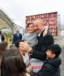 Президент Ильхам Алиев и Первая леди Мехрибан Алиева приняли участие в праздничных торжествах "День города Лачин" (ФОТО/ВИДЕО)