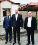 Президент Ильхам Алиев и Первая леди Мехрибан Алиева ознакомились с работой, проделанной в селе Забух Лачинского района, и встретились с жителями (ФОТО/ВИДЕО)