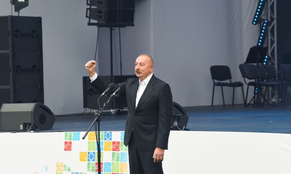 President Ilham Aliyev on Armenian occupation of Karabakh: Our subsequent losses were preconditioned precisely by the loss of Shusha and Lachin