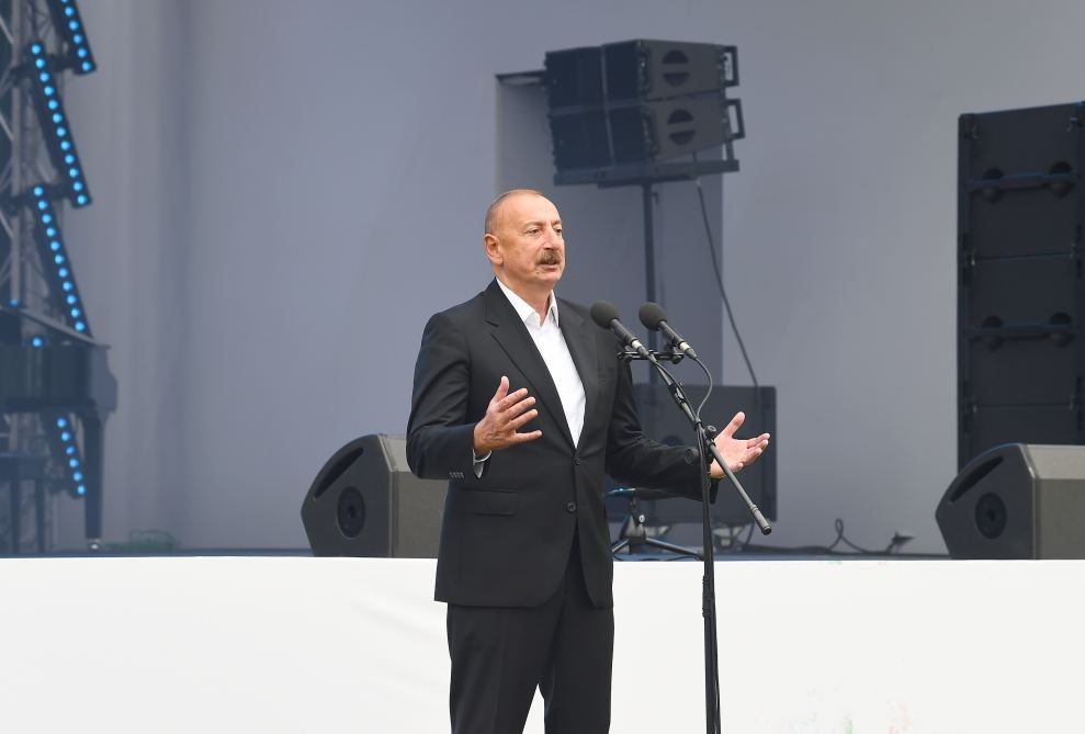 By winning historic Victory, we have shown strength and determination of Azerbaijani people to the whole world - President Ilham Aliyev
