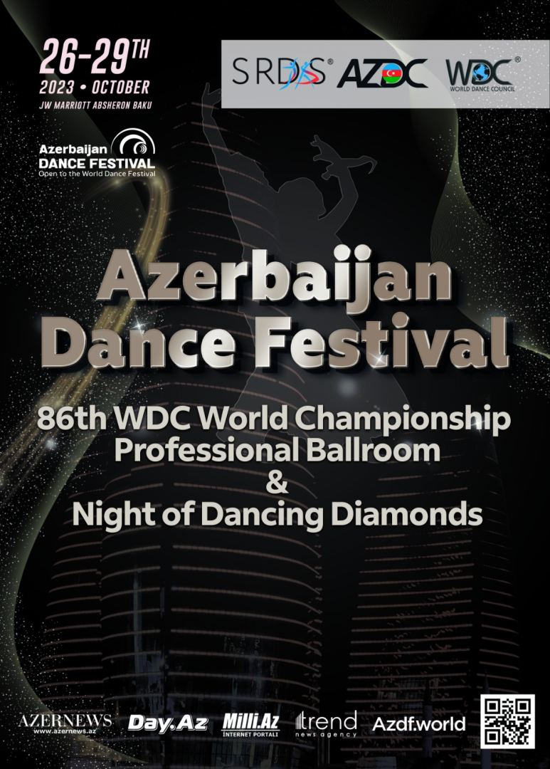 В Баку пройдет Чемпионат мира по Европейской программе по версии WDC и уникальное шоу Night of the Dancing Diamonds