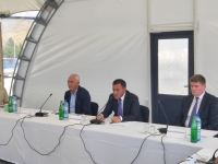 Очередное заседание рабочей группы по вопросам градостроительства проходит в Кяльбаджаре (ФОТО)