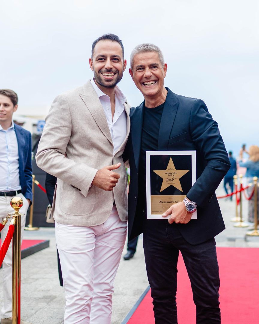 На Sea Breeze Walk of Fame состоялась церемония закладки звезды всемирно известного Alessandro Safina (ФОТО)