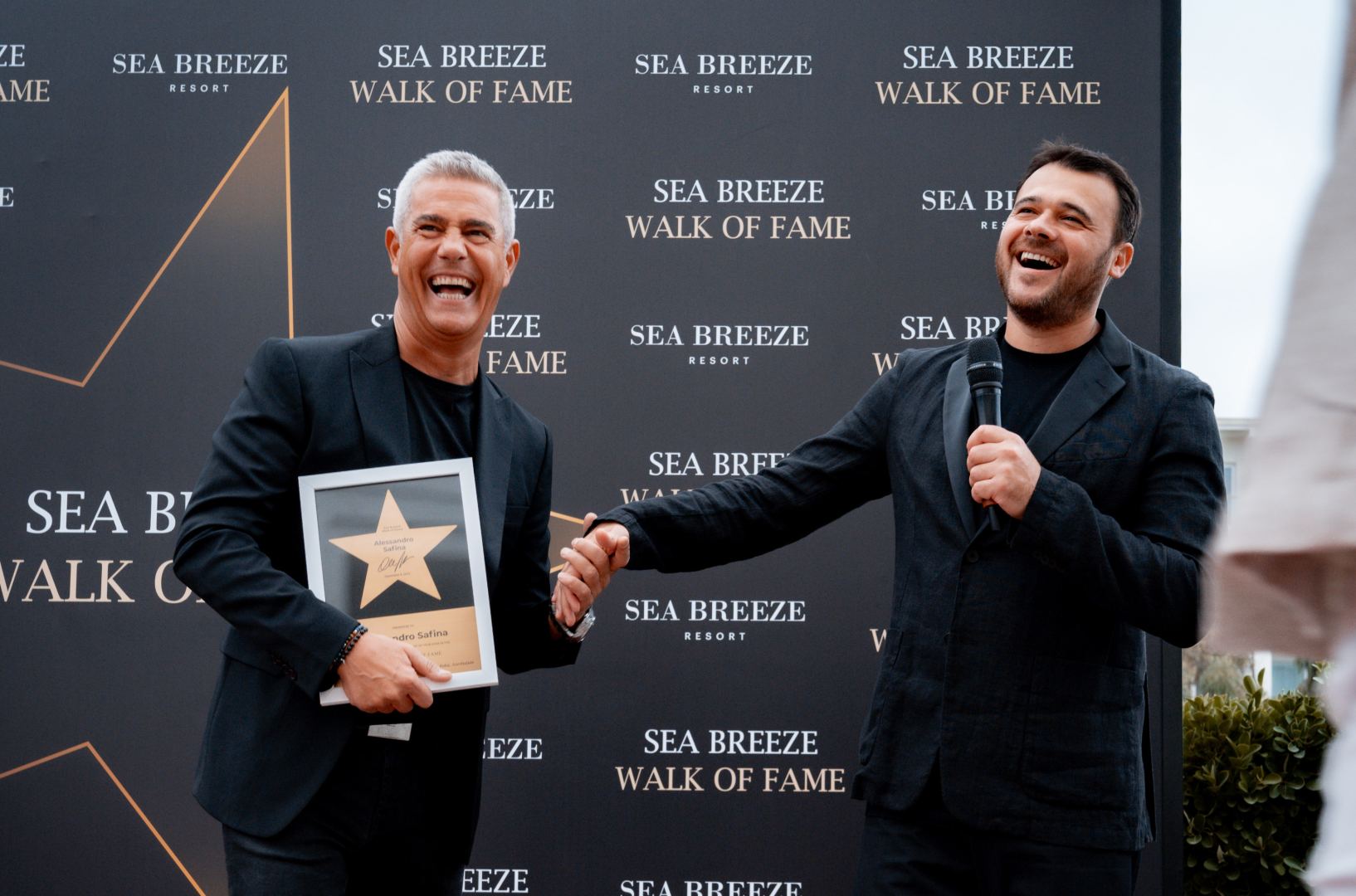 На Sea Breeze Walk of Fame состоялась церемония закладки звезды всемирно известного Alessandro Safina (ФОТО)