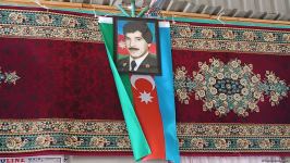 В Агстафе прощаются с шехидом, чьи останки были найдены в массовом захоронении в Физули (ФОТО)