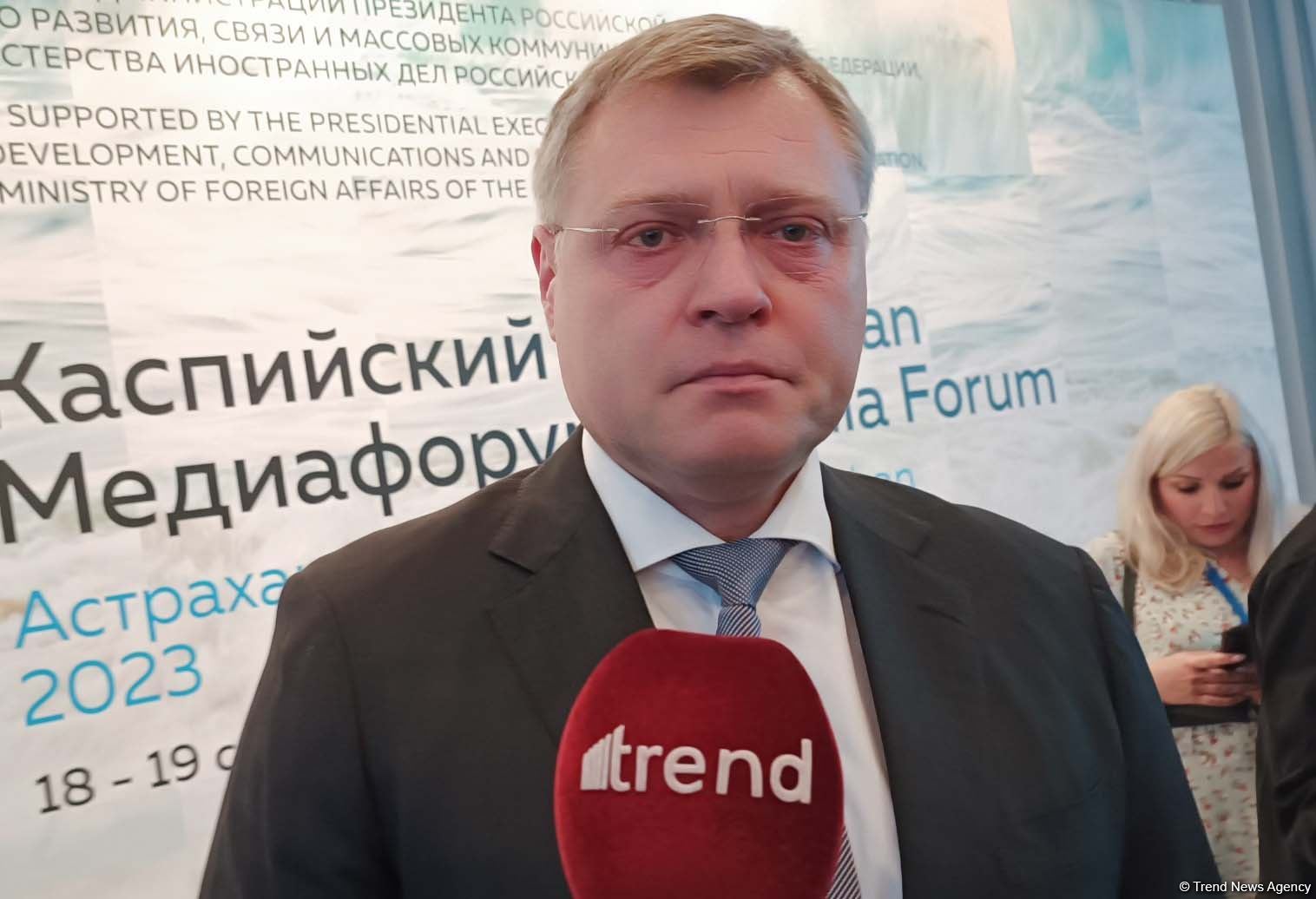 Грузооборот Астраханской области с Азербайджаном вырос в четыре раза – губернатор Игорь Бабушкин