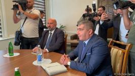 На встрече в Евлахе только один флаг - флаг Азербайджана (ФОТО/ВИДЕО)
