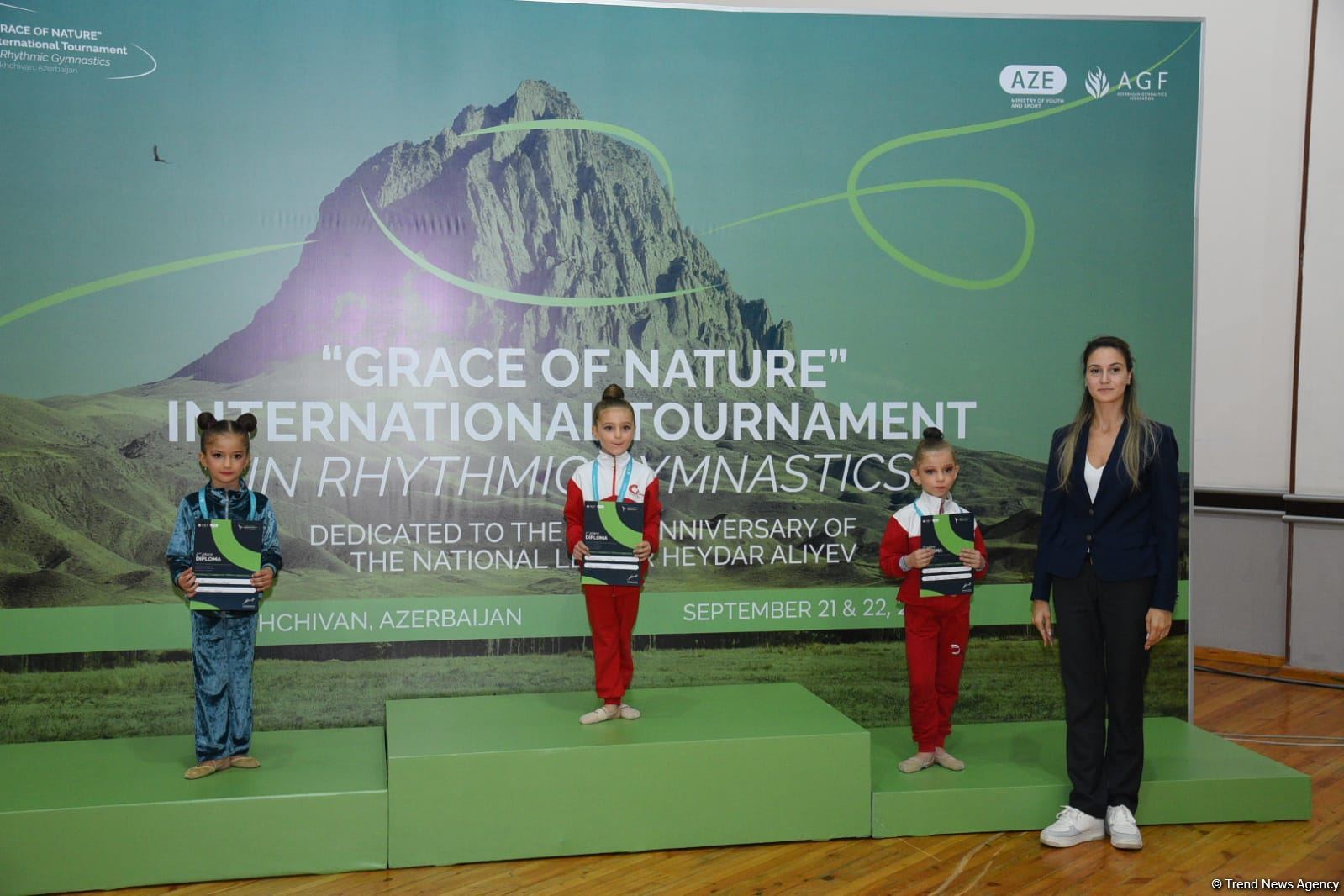 Первый день Международного турнира по художественной гимнастике "Grace of Nature" - соревновательный дух и заветные медали (ФОТО)