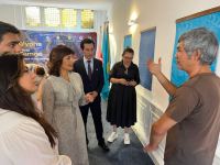 Международный фонд тюркской культуры и наследия открыл в Амстердаме выставку древнетюркской письменности (ФОТО)