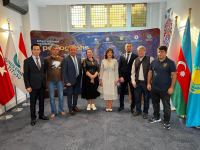 Международный фонд тюркской культуры и наследия открыл в Амстердаме выставку древнетюркской письменности (ФОТО)