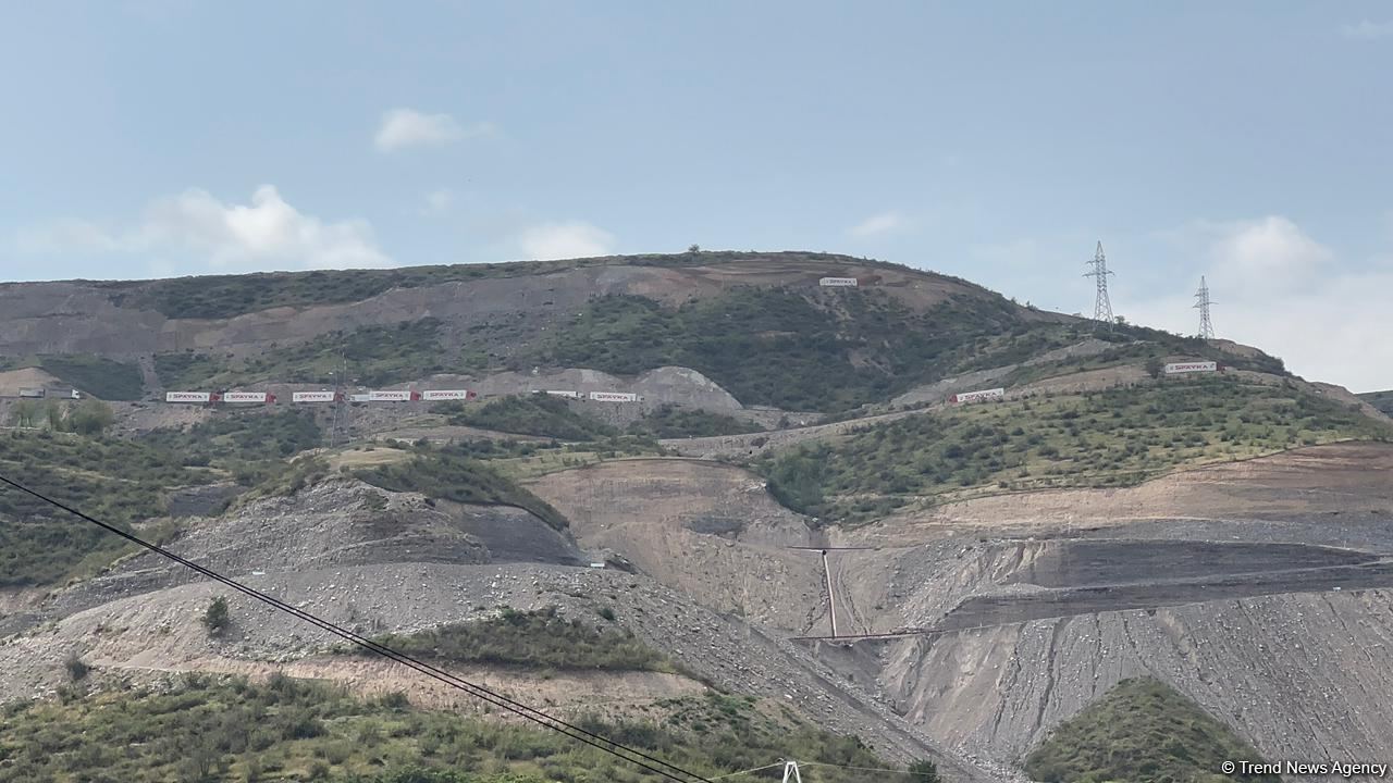 Armenian and French trucks with so-called “humanitarian aid” heading back from Lachin to Armenia (PHOTO/VIDEO)