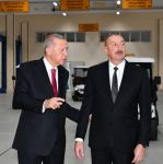 Президент Ильхам Алиев и Президент Реджеп Тайип Эрдоган приняли участие в открытии Нахчыванского восстановительно-промышленного военного комплекса (ФОТО)