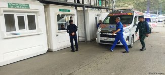 Из Горуса в направлении Ханкенди проехали машины скорой помощи в сопровождении МККК (ФОТО)