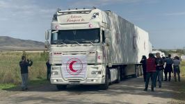 В Ханкенди отправлен очередной гуманитарный конвой (ФОТО/ВИДЕО)