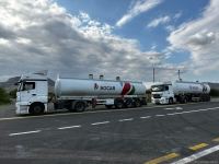 Еще 2 автоцистерны с топливом отправлены в Ханкенди (ФОТО)