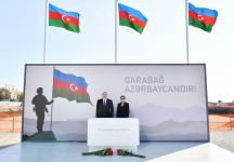 Президент Ильхам Алиев и Первая леди Мехрибан Алиева посетили в Баку строящийся Парк Победы (ФОТО/ВИДЕО)