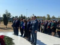 Депутаты парламента и другие официальные лица Азербайджана посетили в Баку строящийся Парк Победы (ФОТО/ВИДЕО)