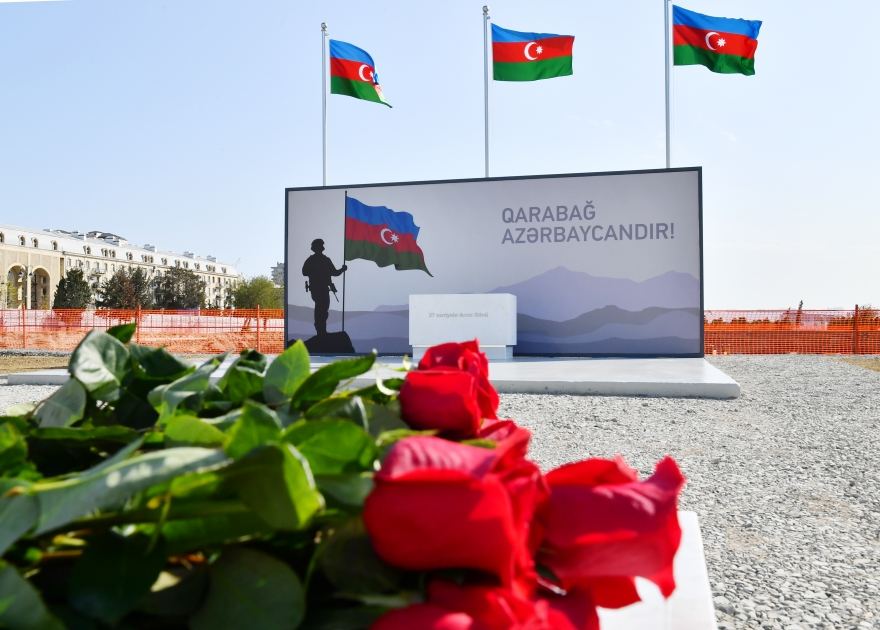 Президент Ильхам Алиев и Первая леди Мехрибан Алиева посетили в Баку строящийся Парк Победы (ФОТО/ВИДЕО)