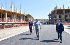 Президент Ильхам Алиев ознакомился со строительными работами в Джебраильском жилом комплексе (ВИДЕО/ФОТО)