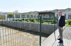 Президент Ильхам Алиев принял участие в открытии гидроэлектростанции «Джахангирбейли» ОАО «АзерЭнержи» (ВИДЕО/ФОТО)