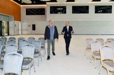 Президент Ильхам Алиев принял участие в открытии комплекса Зангиланского конгресс-центра (ВИДЕО/ФОТО)