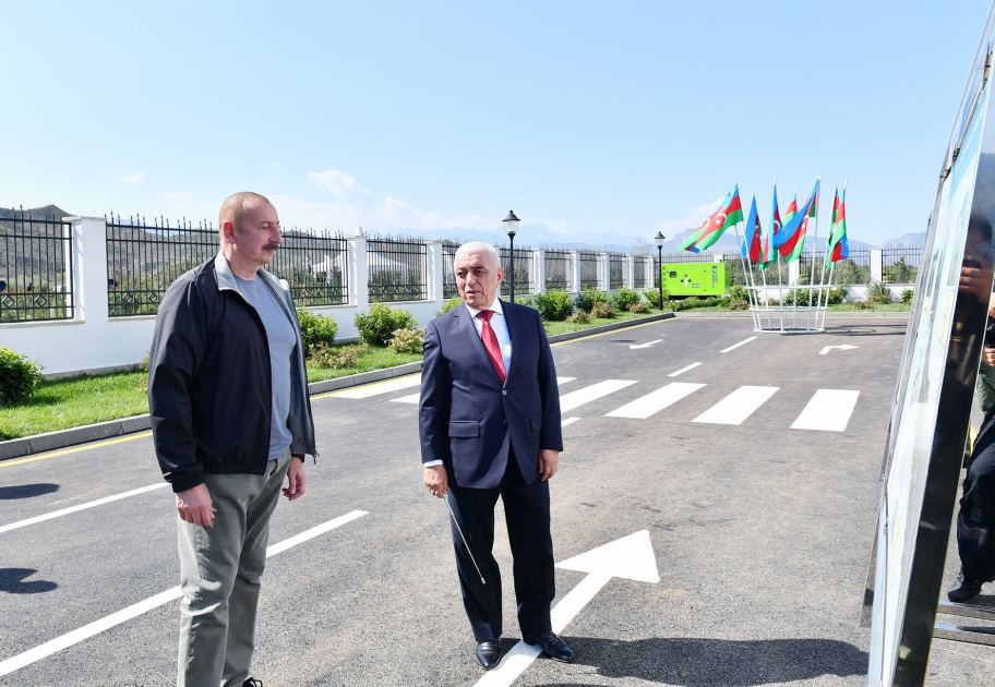 Президент Ильхам Алиев принял участие в открытии гидроэлектростанции «Джахангирбейли» ОАО «АзерЭнержи» (ВИДЕО/ФОТО)
