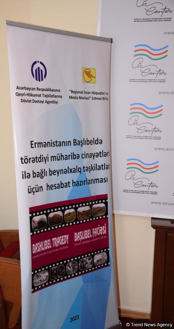Подготовлен доклад на английском языке о резне в Башлыбеле (ФОТО)