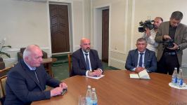 В Евлахе завершилась встреча с армянскими жителями Карабаха (ФОТО/ВИДЕО)